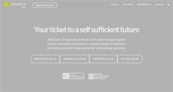 Desktop Screenshot of enertechsolar.com.au